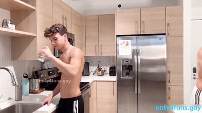 Angel Dario Garcia & Melvin Moore get down and dirty in a steamy football fuck