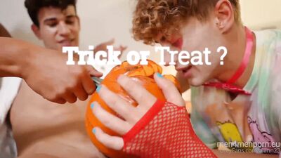 Angel Dario Garcia and Melvin Moore get naughty with just the guys - A Trick or Treat Treat Treat!