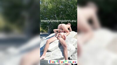 Stuffed his mouth with my huge cock and let him savor every drop