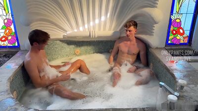 Czech boy gets a big load after a wild anal adventure with his girlfriend