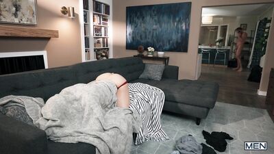 Jax & Finn August swap work out partners in hot anal porn clip