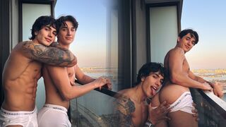 Hotalex6 & Callum West have a wild anal threesome with AlejoPino