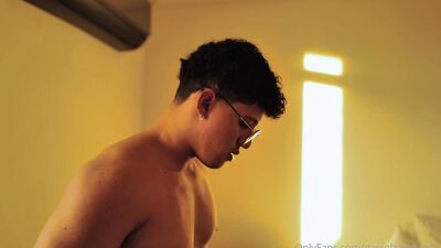 Watch Daniel Zambrano give Lorenzo Bold a wild ride with his massive veiny cock