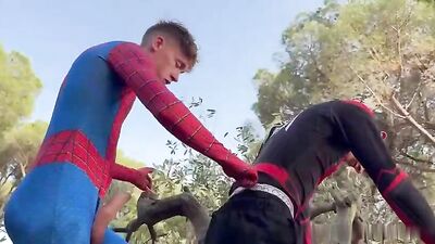 Andre_twink seduces a Twink for a wild bareback anal session