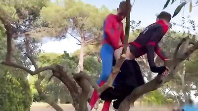 Andre_twink seduces a Twink for a wild bareback anal session