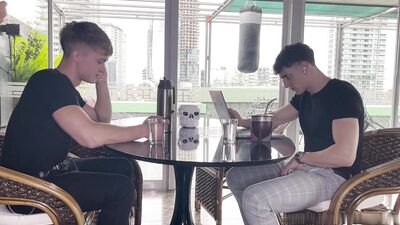 Franco Mayorga catches Nova Ashwood jerking off with her tight pussy