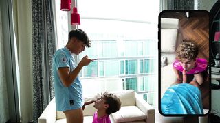 Frostyonly and Livio-Noel get their tight assholes stretched by a big, hard cock