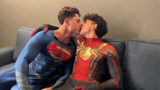 Samuele Cunto & his buddy take on the biggest dicks in Spiderman vs. Superman