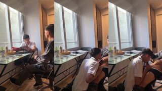 Francesco Ferro makes his Argentinian teacher's day by sucking her to a perfect score