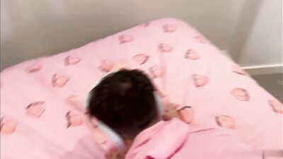 KieKie18x takes a raw anal pounding from her angelic daddy & begs for more