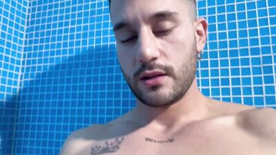 Andrea Coletti gets paid to fuck a guy in a public bath - MagicPorn, twink_breaker