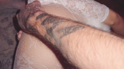 Gudelzilv gets her tight ass drilled by her boy toy in fishnet stockings