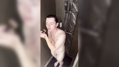 Sexy French Twink Masturbating In The Shower